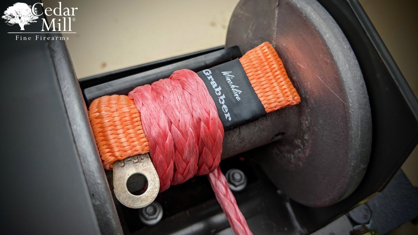 Bubba Rope Mini Grabber attach a synthetic winch line to your UTV winch drum ready to wrap 