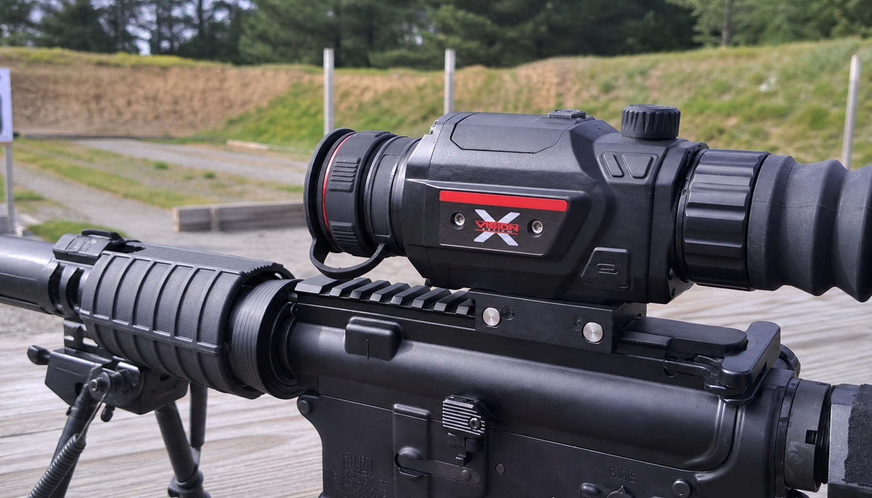 Zeroing the X-Vision Impact 150 on a range bench