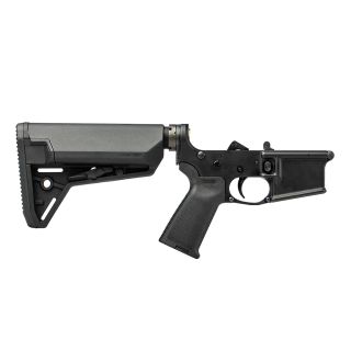 AR15 Complete Lower Receiver w/ MOE Grip & SL-S Carbine Stock