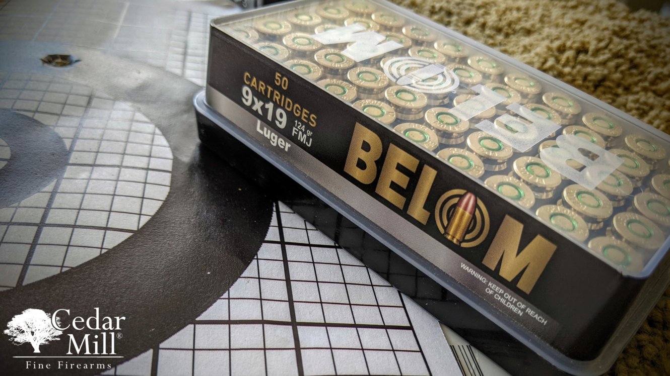 AREX DELTA M Gen 2 - 9mm Double-Action Pistol ammo