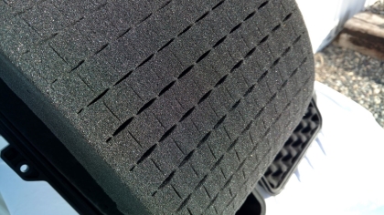Pick and pluck foam for gun cases