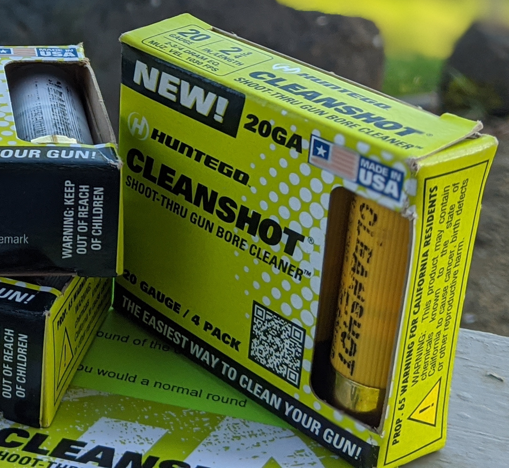 Huntego Clean-Shot 20 Gauge Shoot Through Shotgun Bore Cleaner