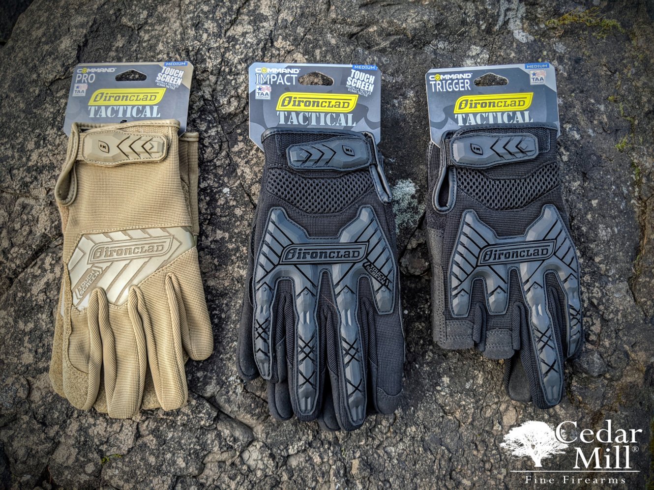 The Complete Guide in Searching for the Best Ironclad Tactical Gloves -  Cedar Mill Fine Firearms