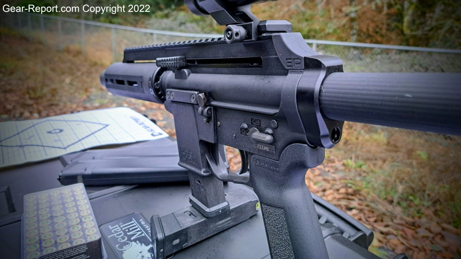 Review of the EXTAR - EP9 6.5_ 9mm (with Stabilizer) left hind side
