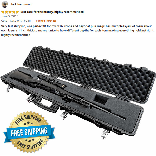 Iron Clasp™ - Cam Latch™ Long Rifle Case