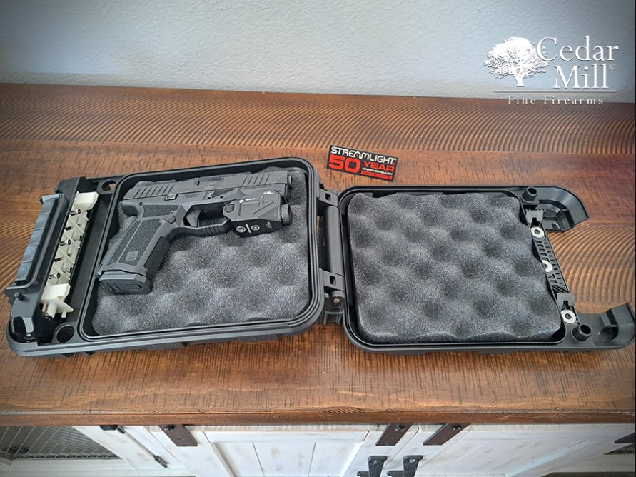 Streamlight SPEEDLOCKER Portable, Lockable Storage Container fits perfectly with pistols