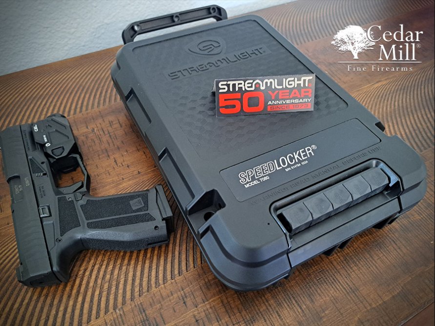 Streamlight SPEEDLOCKER Portable, Lockable Storage Container with handgun