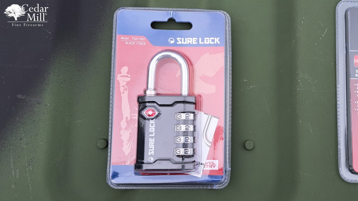 5 Pack Gun Cable Locks With Keys