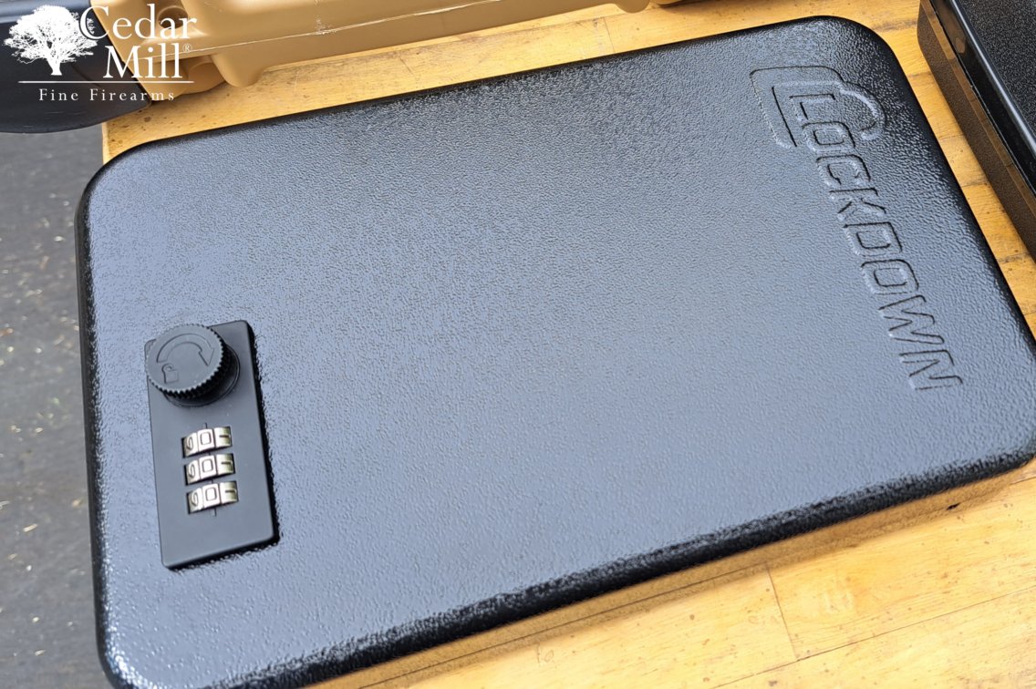 thumbnail image 2 of Lockdown Combination Handgun Vault - TSA Approved Steel Safe For Travel & Home 2 of 13